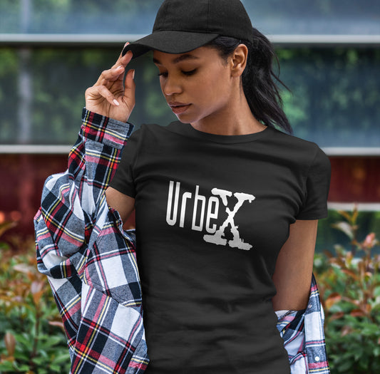 Urbex T-Shirt Damen – Schwarz – Urban Explorer Shirt mit UrbeX Print